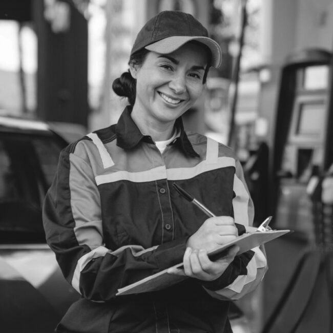 Durable petrol pump uniforms