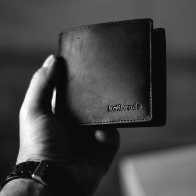 Stylish leather wallets